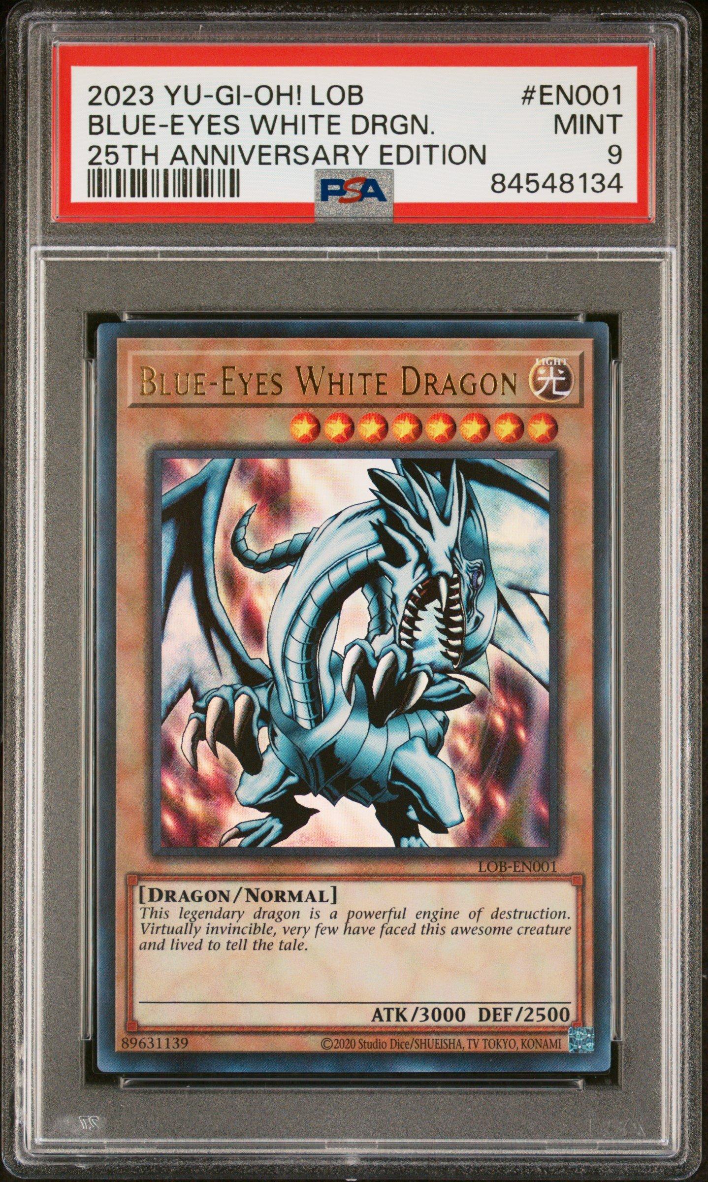 2023 Yu Gi Oh Legend Of Blue Eyes White Dragon 25th Anniversary