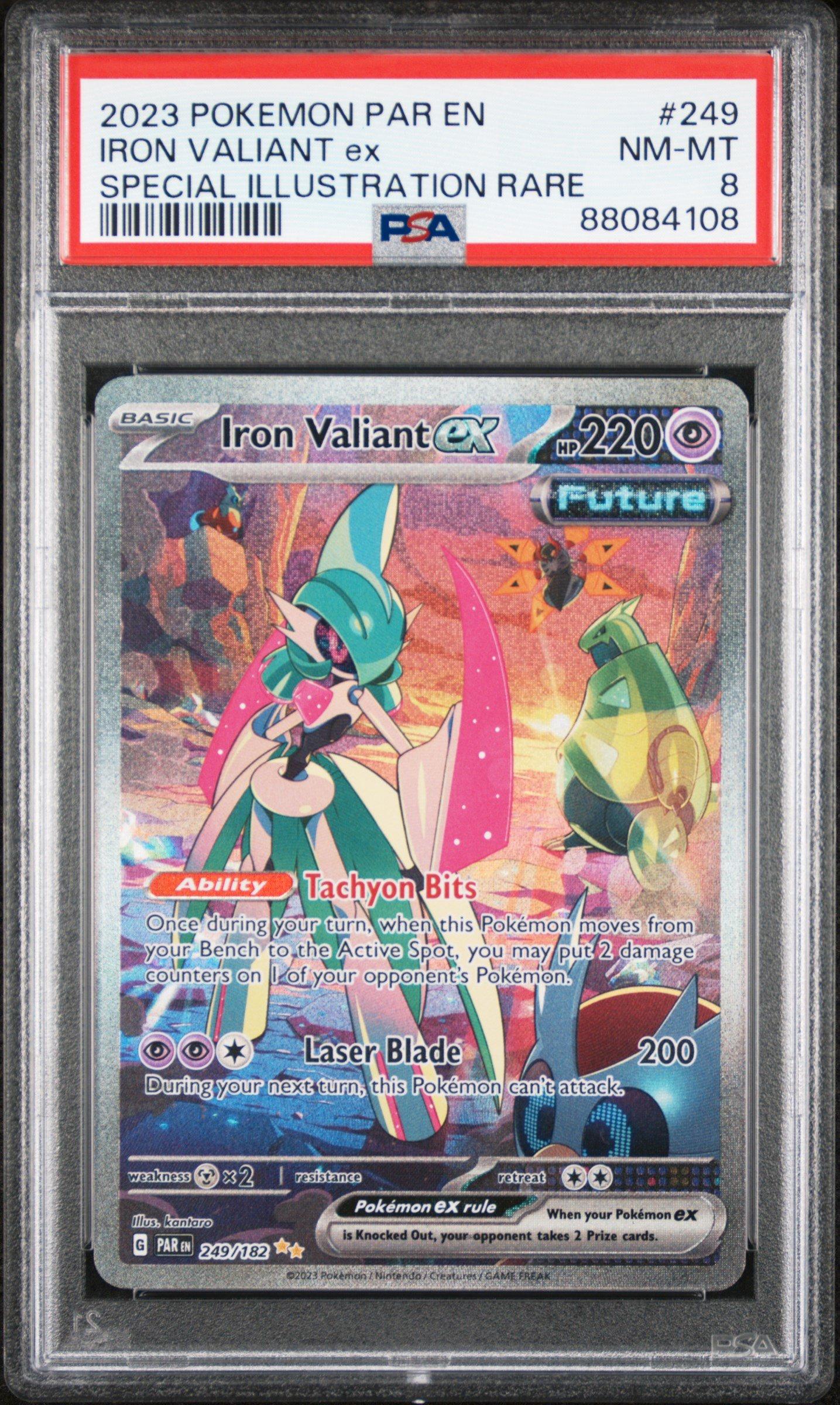 Pokemon Par En Paradox Rift Iron Valiant Ex Special