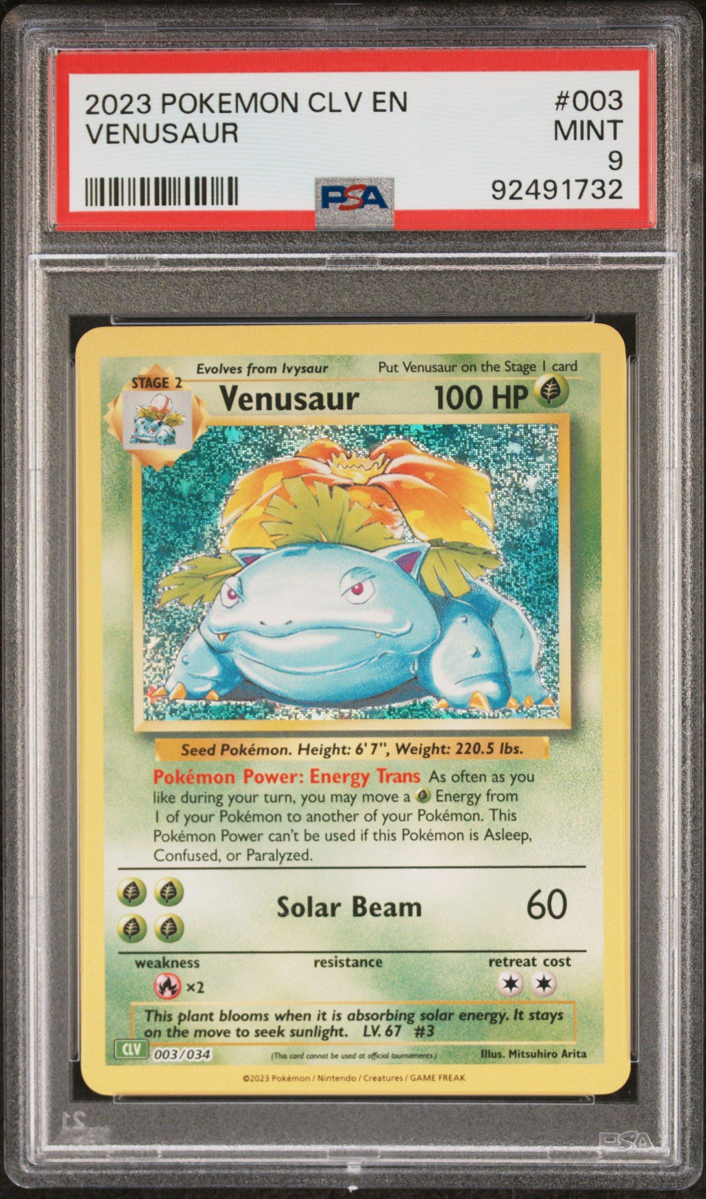 2023 Pokemon Clv Trading Card Game Classic Venusaur Lugia Ex Deck 003