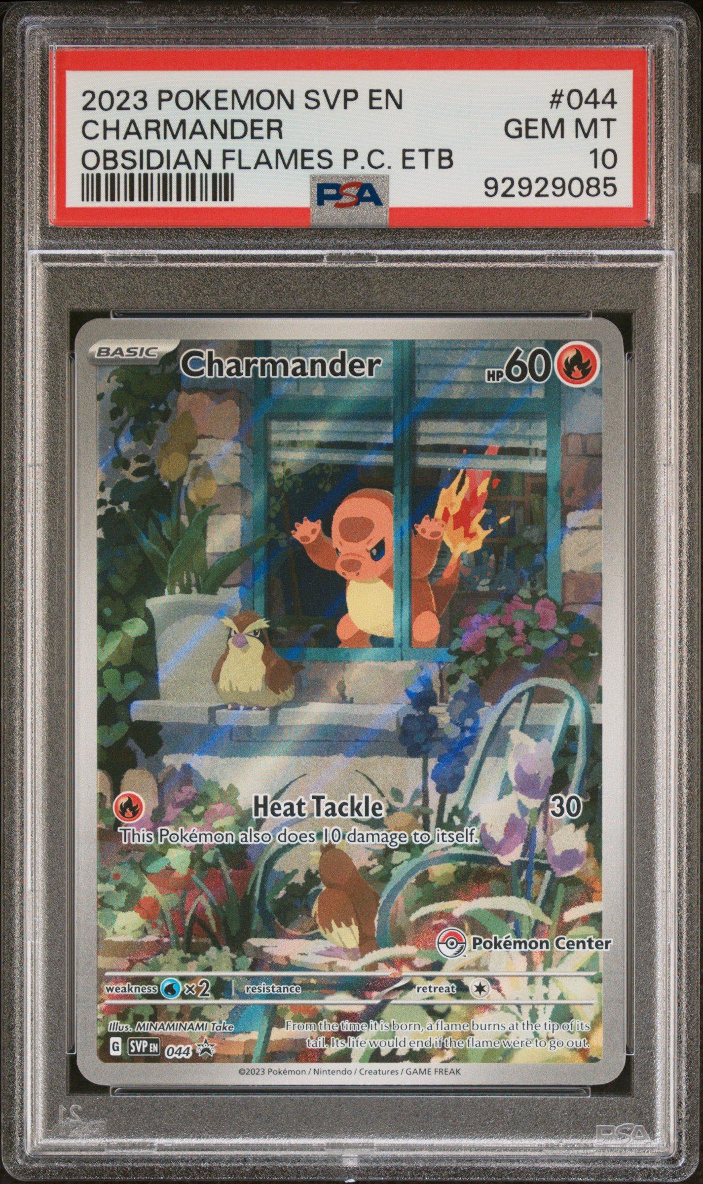 Pokemon Svp En Sv Black Star Promo Charmander Obsidian Flames