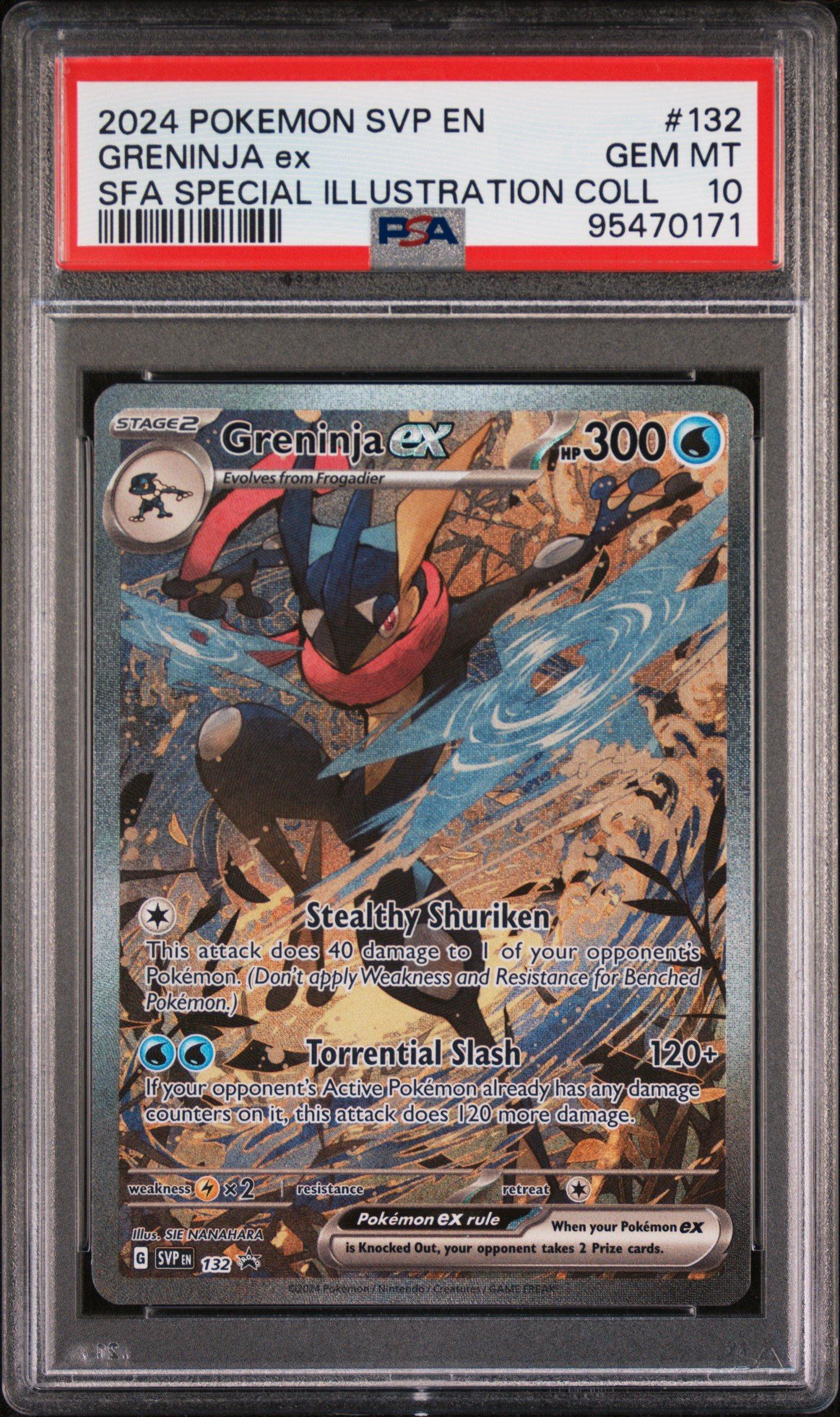 Pokemon Svp En Sv Black Star Promo Greninja Ex Shrouded Fable