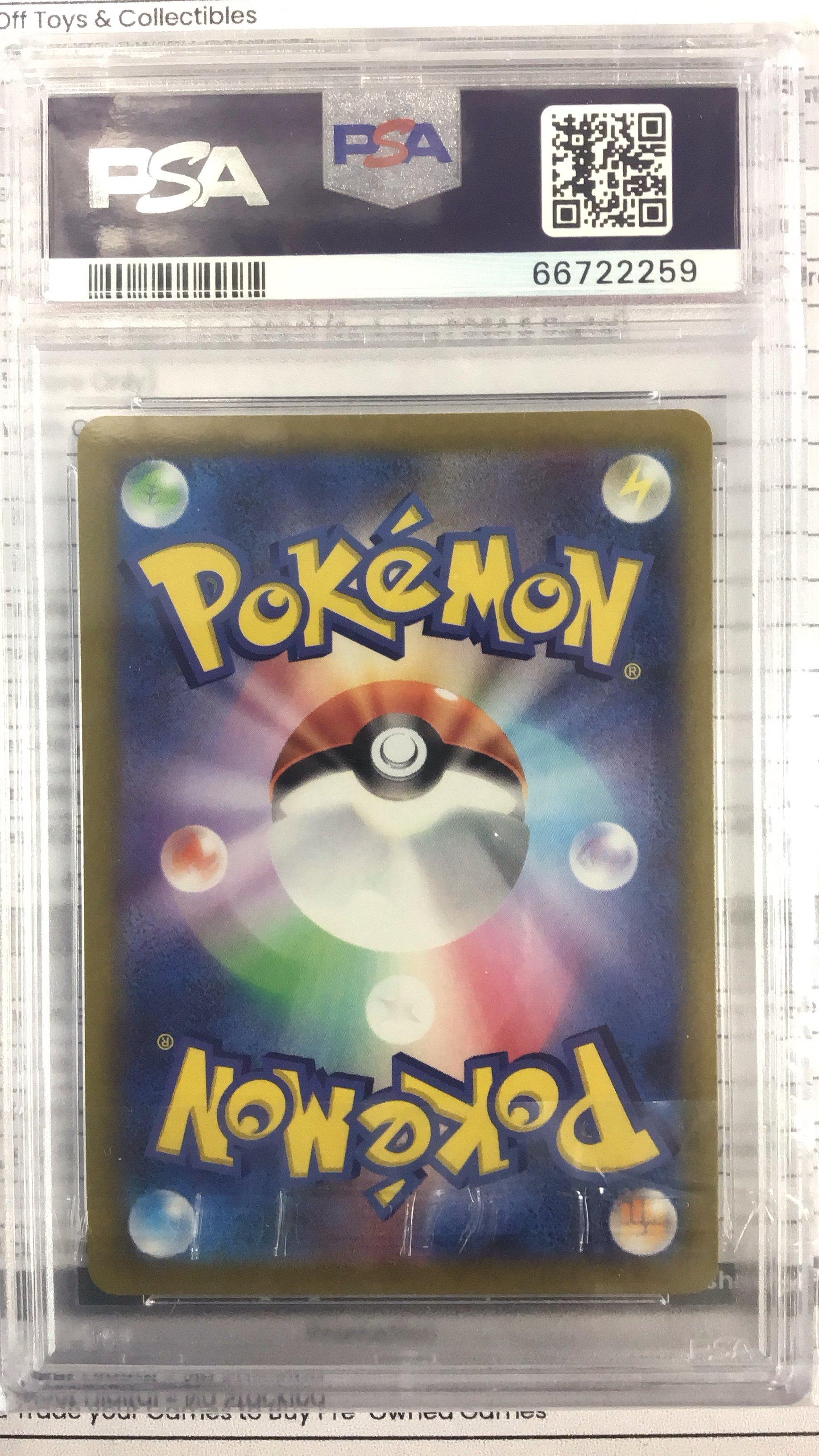 Pokemon Go Japanese Pikachu Holo Psa Gamestop