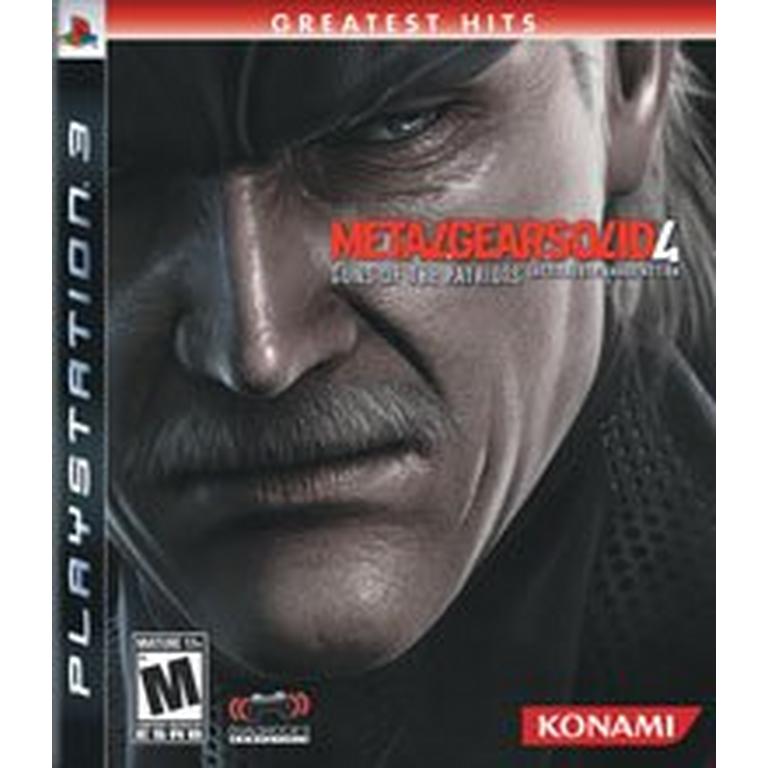 escritorio cuenca Sombreado Metal Gear Solid 4: Guns of the Patriots - PlayStation 3 | PlayStation 3 |  GameStop