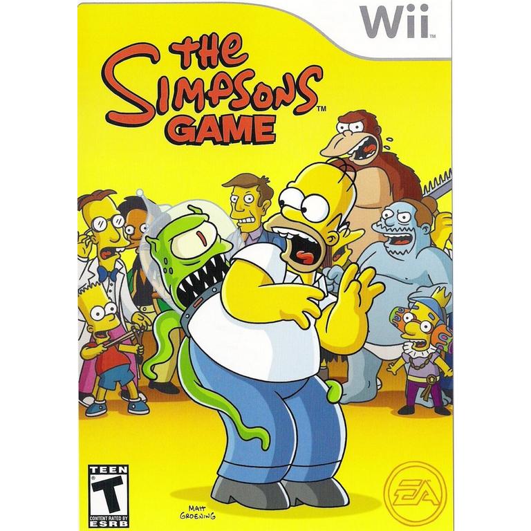 The Simpsons Game - Nintendo Wii