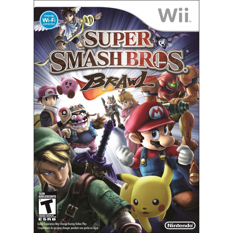 Aditivo Puede ser calculado Regeneración Super Smash Bros Brawl - Nintendo Wii | Nintendo Wii | GameStop