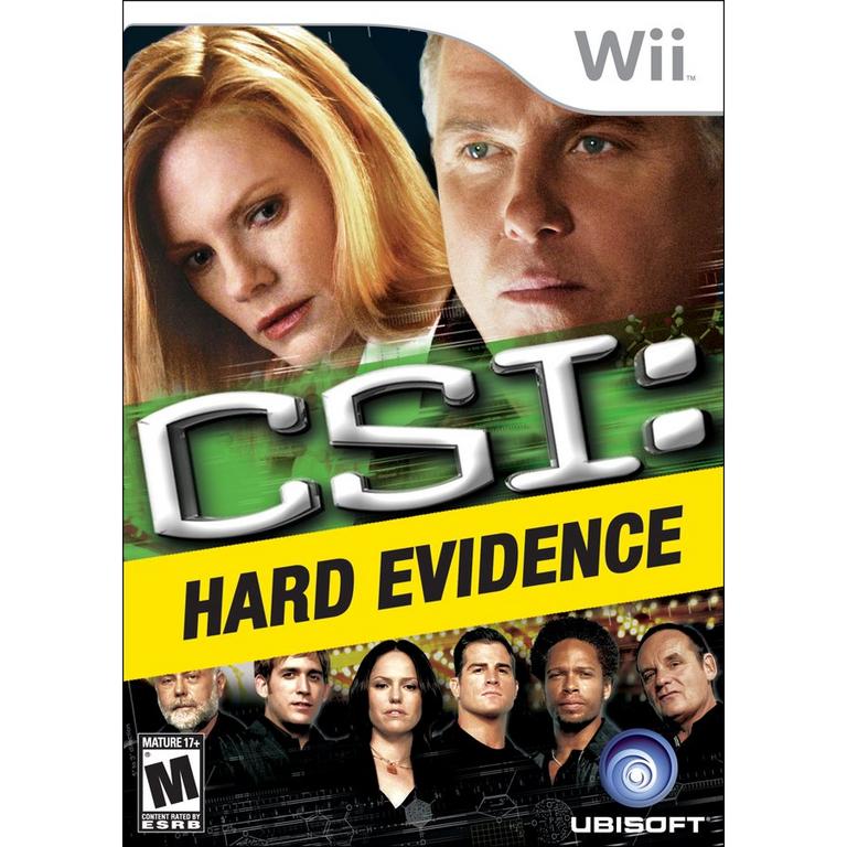 CSI Hard Evidence - Nintendo Wii