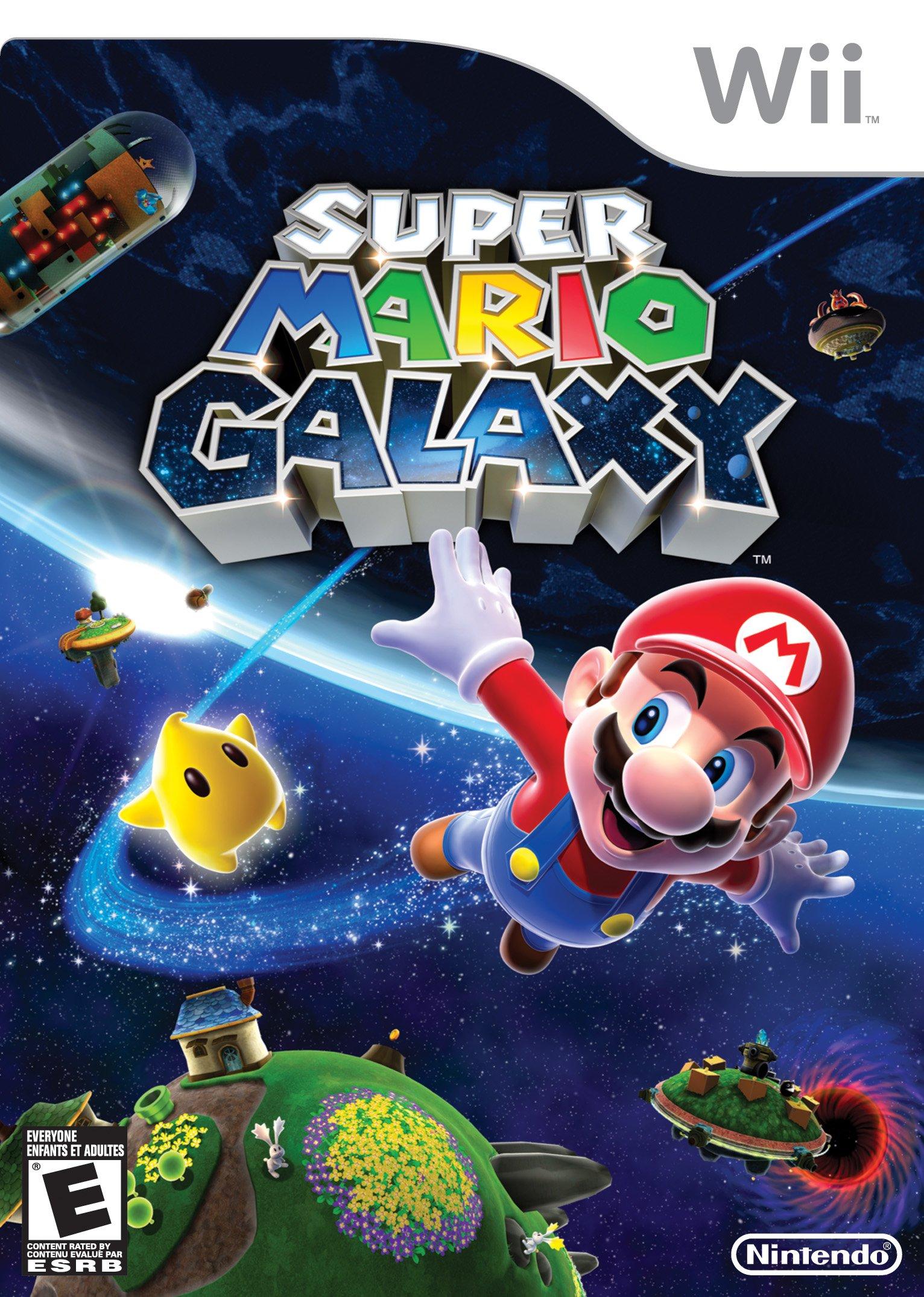 mario galaxy wii game