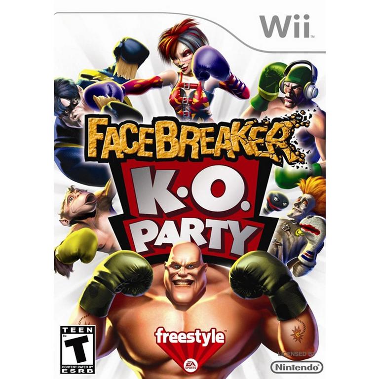 FaceBreaker K.O. Party - Nintendo Wii