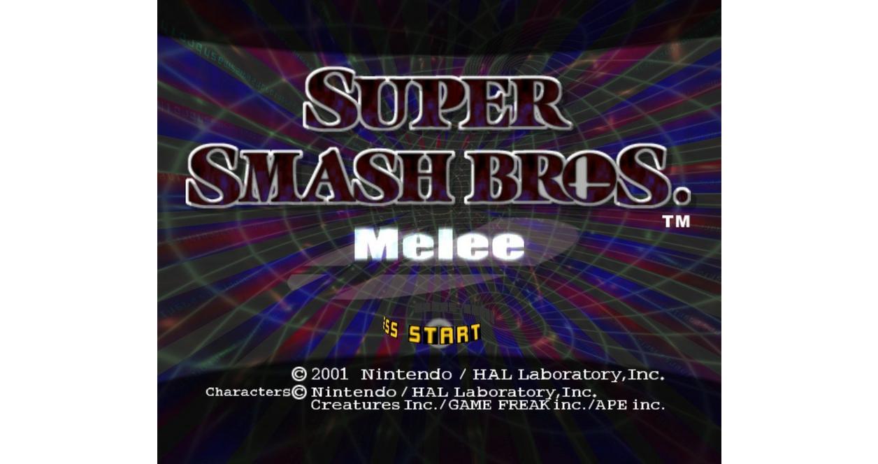 北米版GC　大乱闘スマッシュブラザーズ　melee 北米版GC 大乱闘スマッシュブラザーズ melee