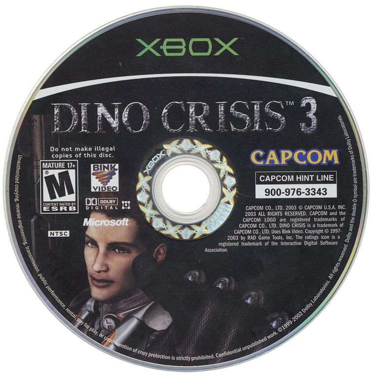 Dino Crisis 3 - Xbox (Original)