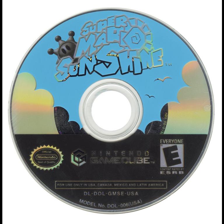 Super Mario Sunshine Game Cube Gamestop