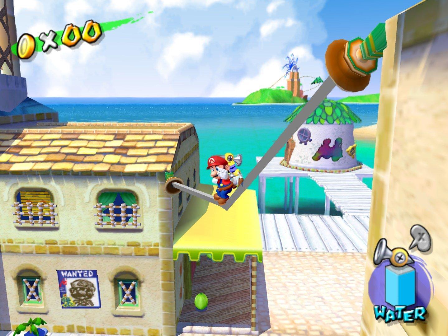Super Mario Sunshine - GameCube