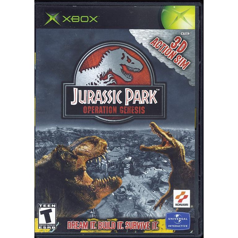 Jurassic Park: Operation Genesis - Xbox (Original)
