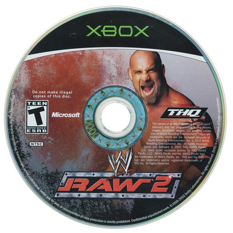WWE Raw 2 - Xbox (Original)