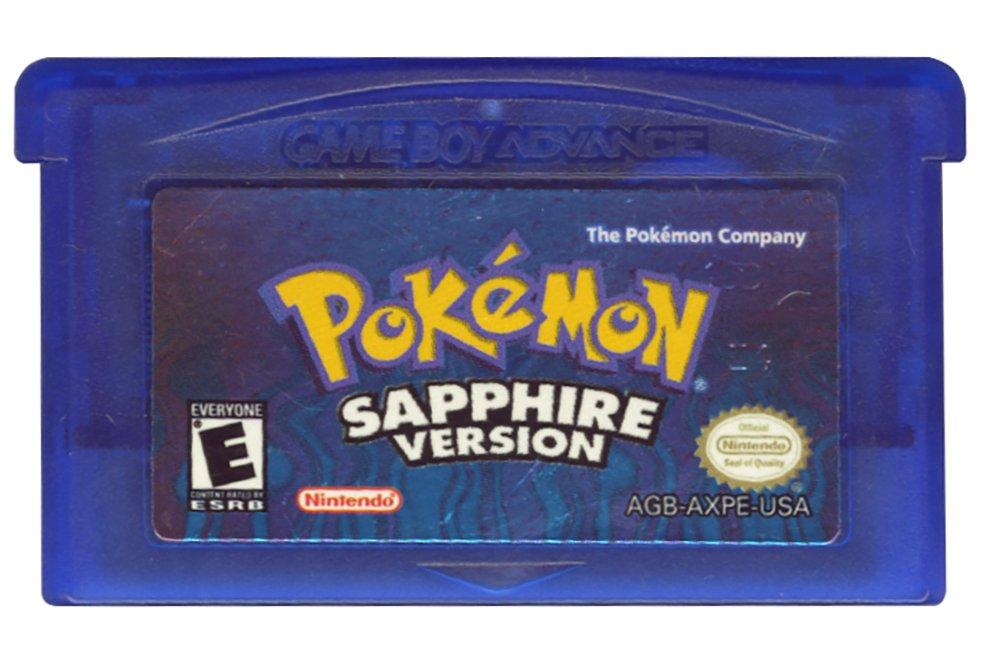  Pokemon Sapphire Version - Game Boy Advance : Video Games