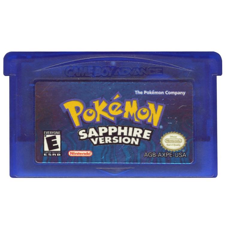Pokemon Sapphire Version Game Boy Advance Nintendo GameStop