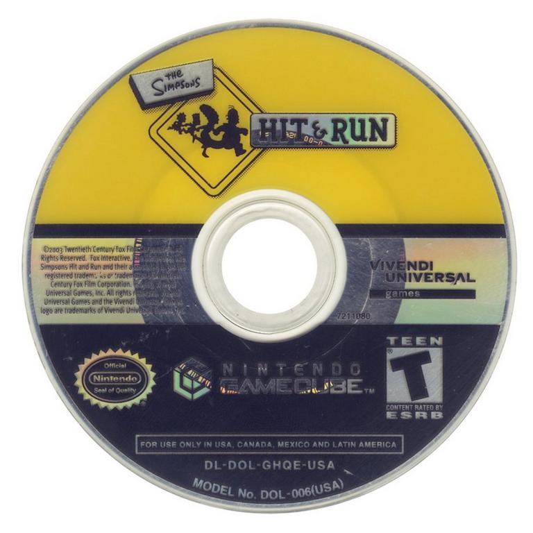 The Simpsons: Hit and Run - GameCube