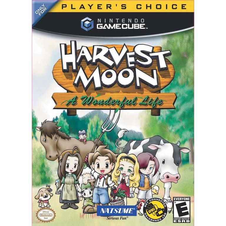 Harvest Moon: A Wonderful Life GameCube Natsume GameStop