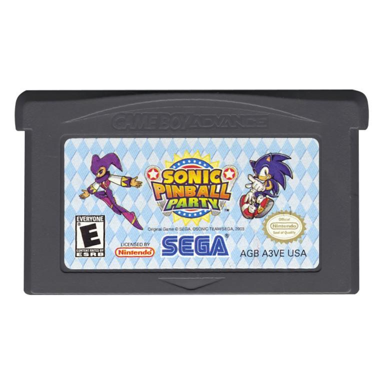 Sonic Pinball Party - Game Boy Advance