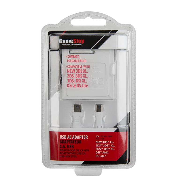 PDP AC Adapter for Nintendo DS Lite (Styles May Vary) | GameStop