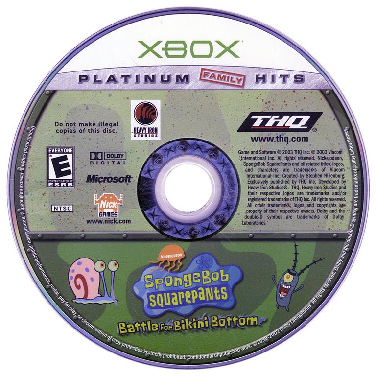SpongeBob SquarePants: Battle for Bikini Bottom - Xbox | THQ