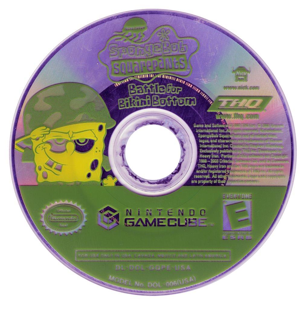 Spongebob Squarepants Battle For Bikini Bottom Game Cube Gamestop - 