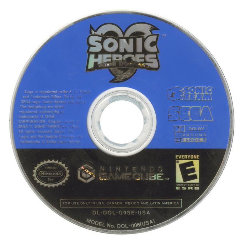 Sonic Heroes - GameCube, Game Cube