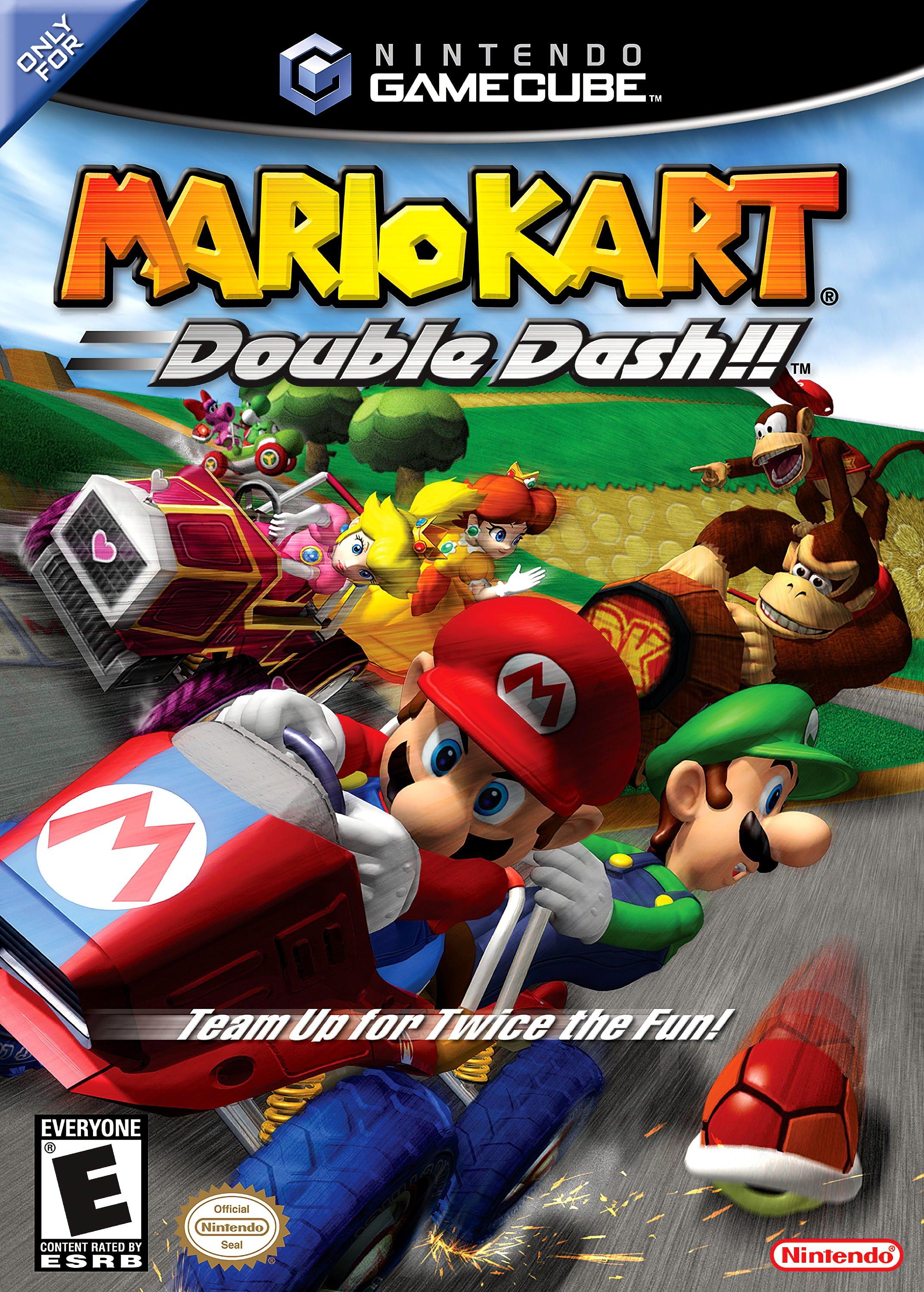 gamecube with mario kart