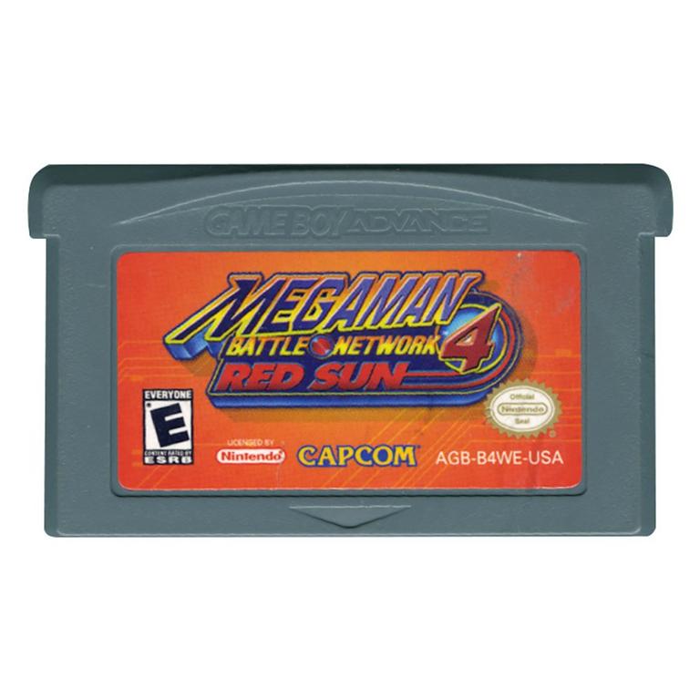 Mega Man Battle Network 4: Red Sun - Game Boy Advance