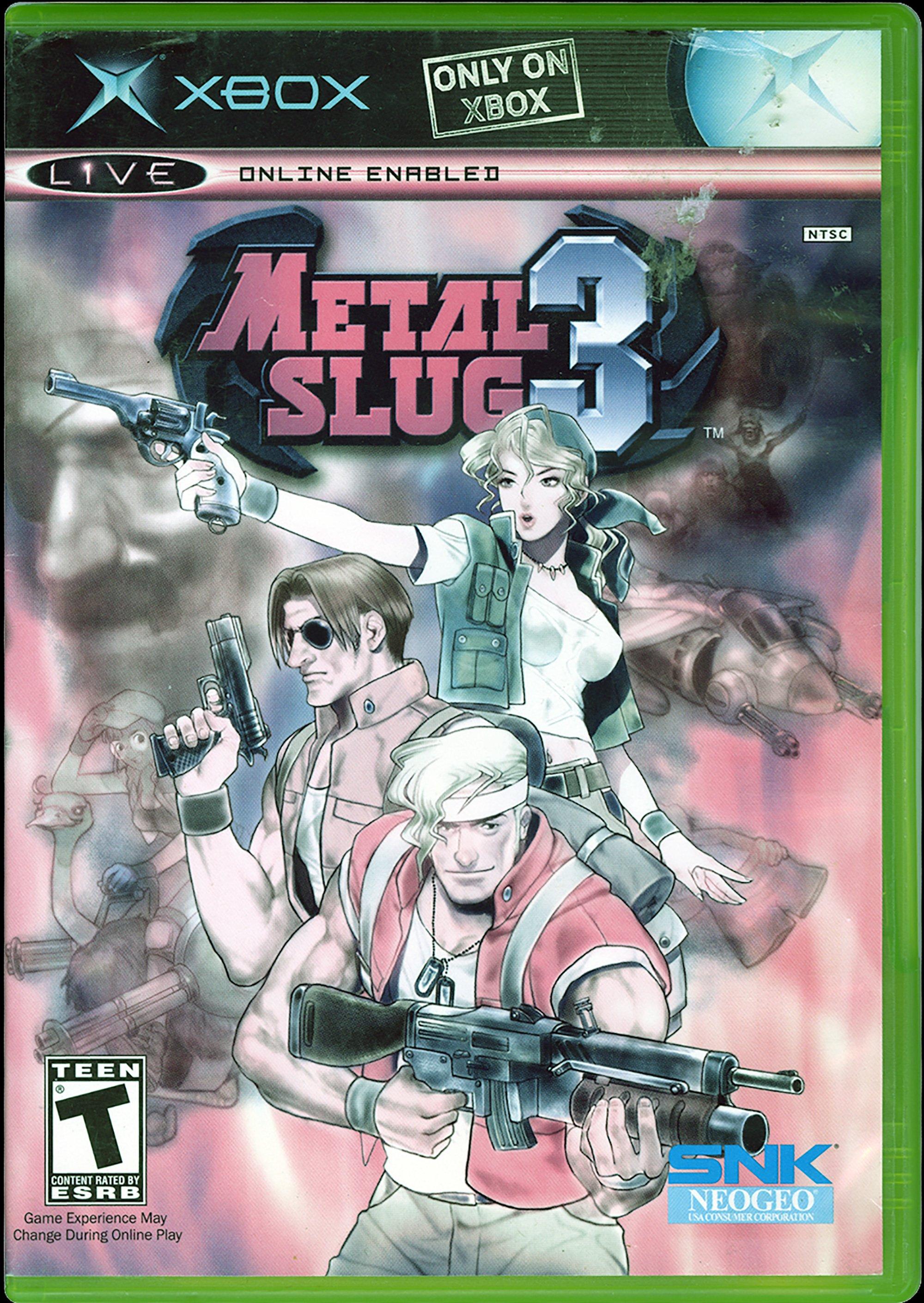 配送員設置 XBOX メタルスラッグ3 / Metal Slug 3 限定版 状態良好 完 ...