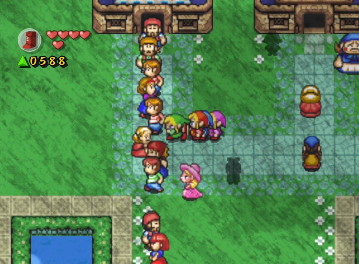 The Legend of Zelda: Four Swords Adventures - GameCube