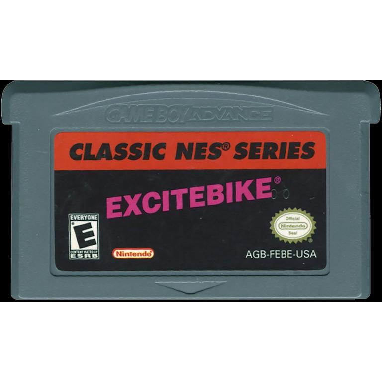 GBA Classic NES Series : Excite Bike 北米版 Classic NES Series: Excitebike | Enigma Customs