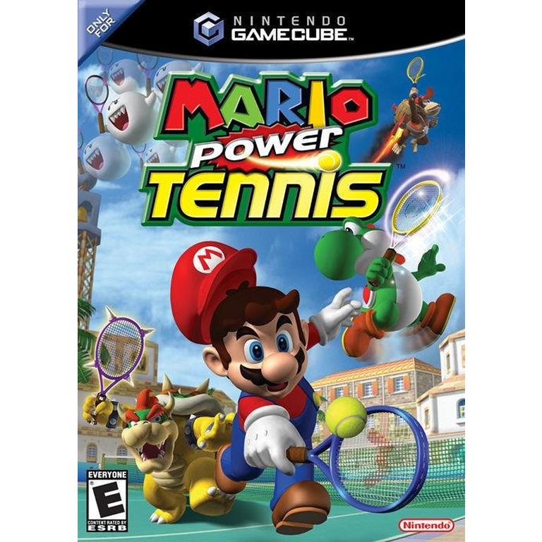 Mario Power Tennis GameCube Nintendo GameStop