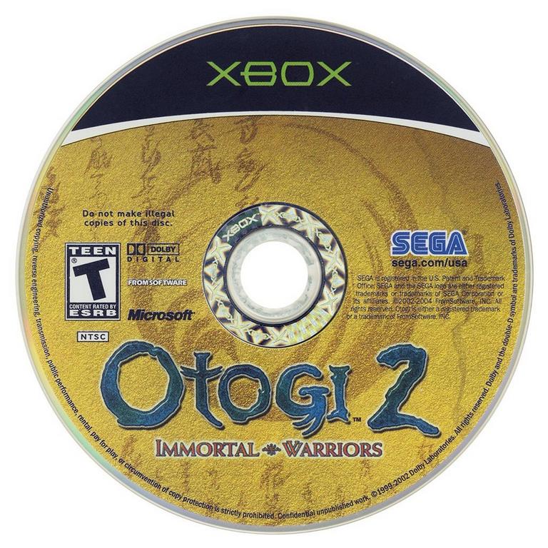Otogi 2: Immortal Warriors - Xbox (Original)