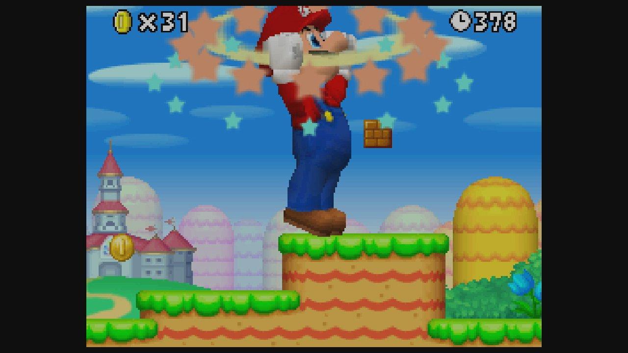 New Super mario bros (All minigames gameplay and DS game) 