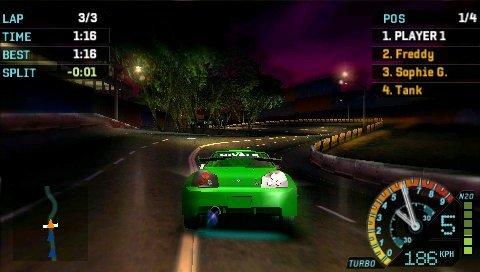 Need for Speed Underground Rivals - Sony PSP