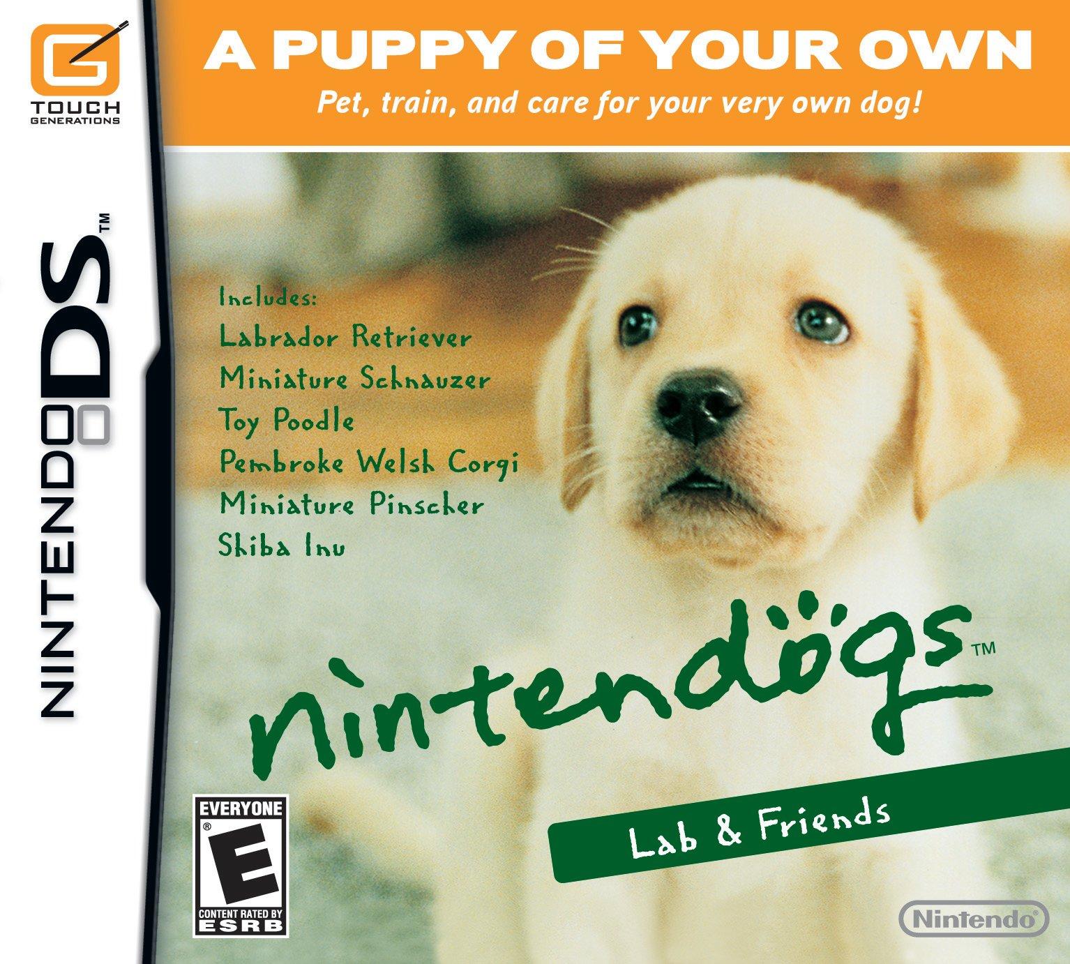 nintendo ds pet games