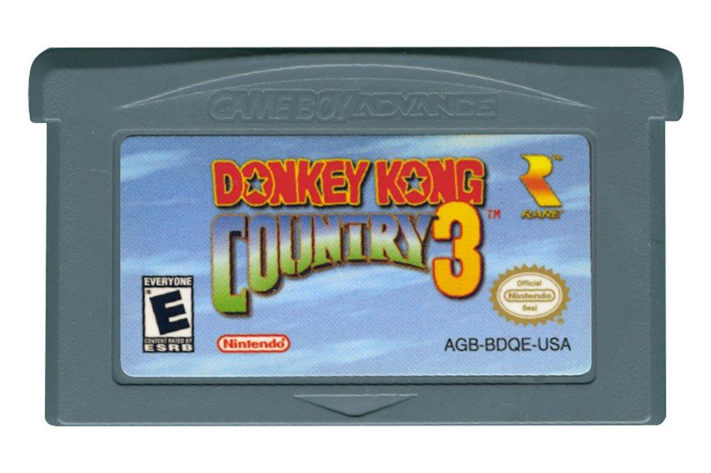 donkey kong country 3 cartridge