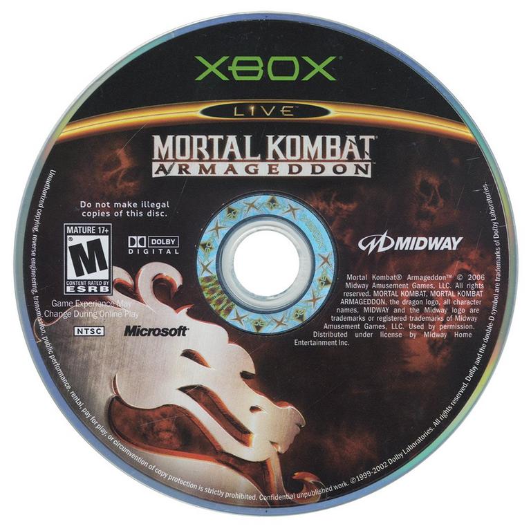 Mortal Kombat Armageddon - Xbox