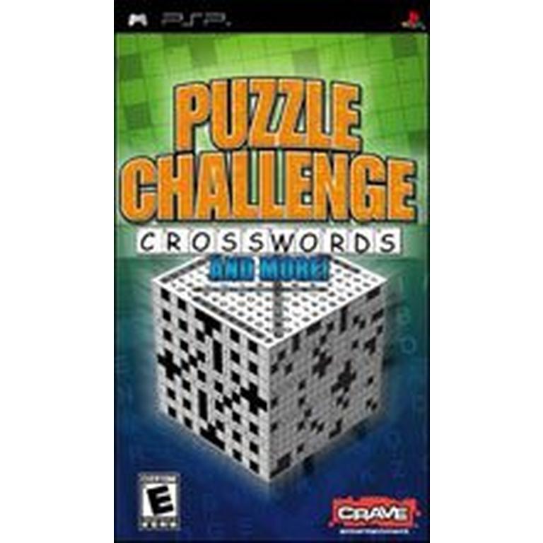 Puzzle Challenge Crosswords and More - Sony PSP