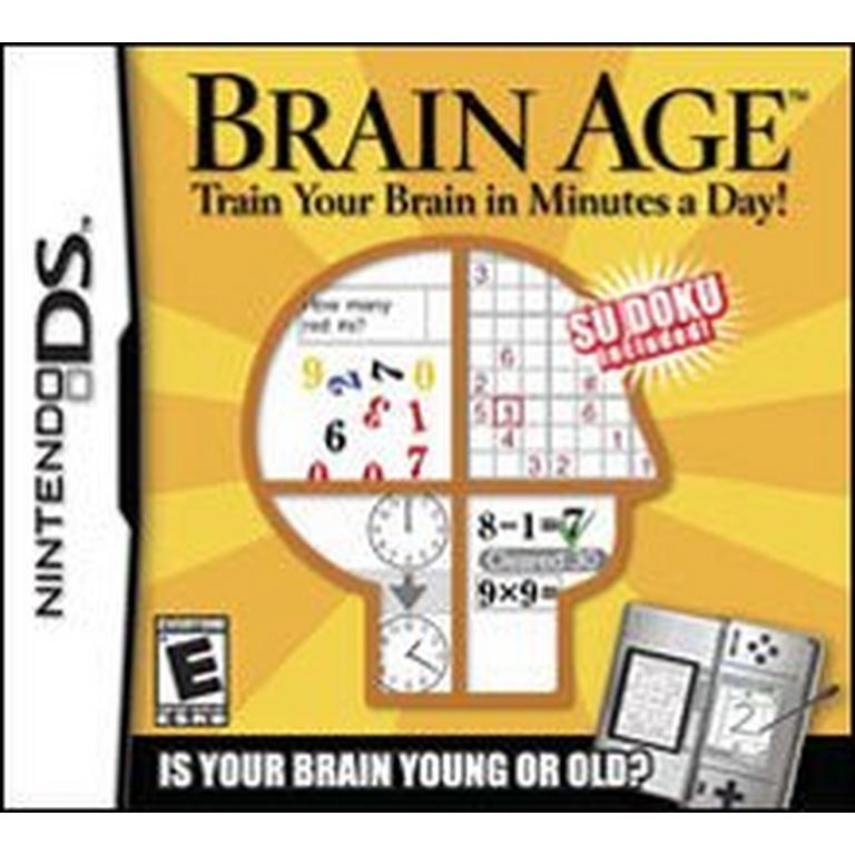 Brain Age: Train Your Brain in Minutes A Day - Nintendo DS