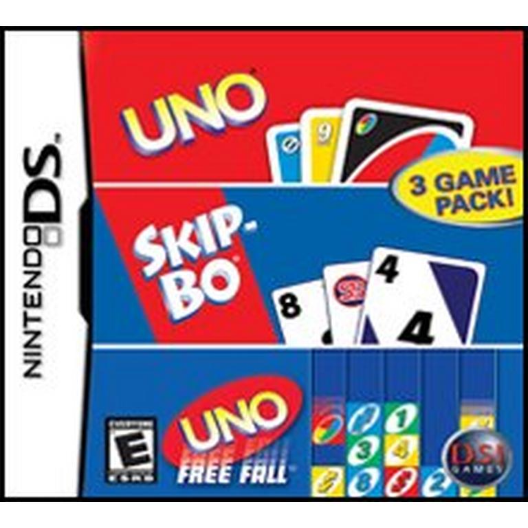 Uno/Skip-Bo/Freefall - Nintendo DS