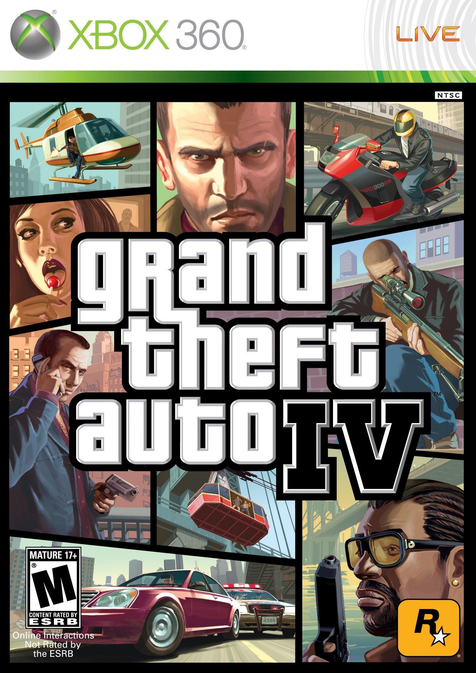 grand theft auto iv xbox 360