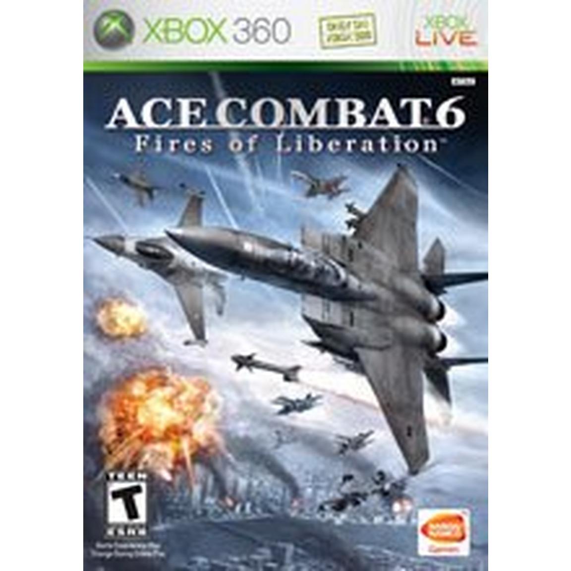 Ace Combat 6: Fires of Liberation - Xbox 360, Pre-Owned -  Bandai