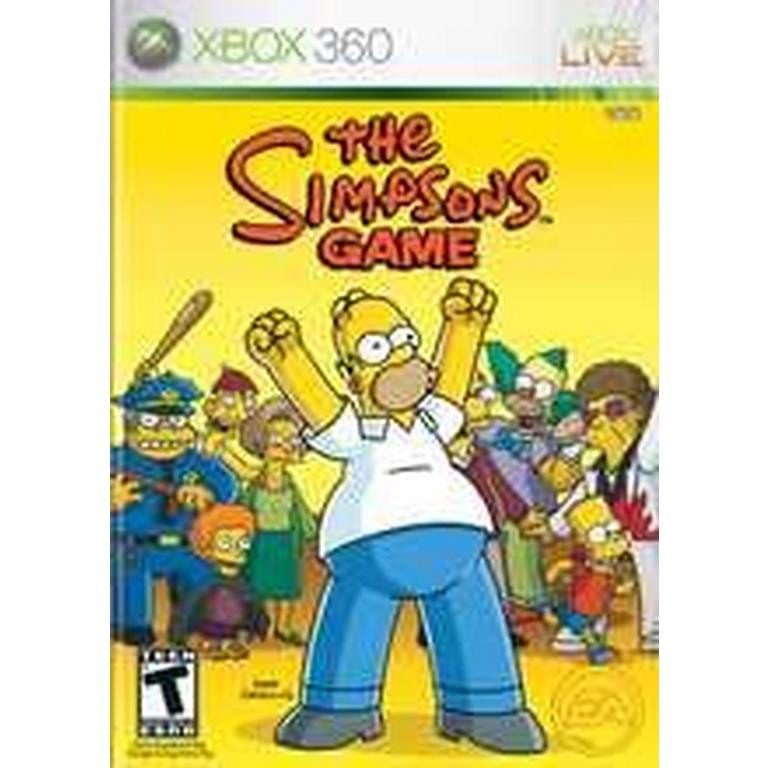 The Simpsons Game Xbox 360 Electronic Arts GameStop