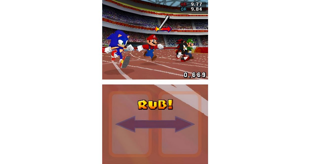 Mario and Sonic: Olympic Games - Nintendo DS