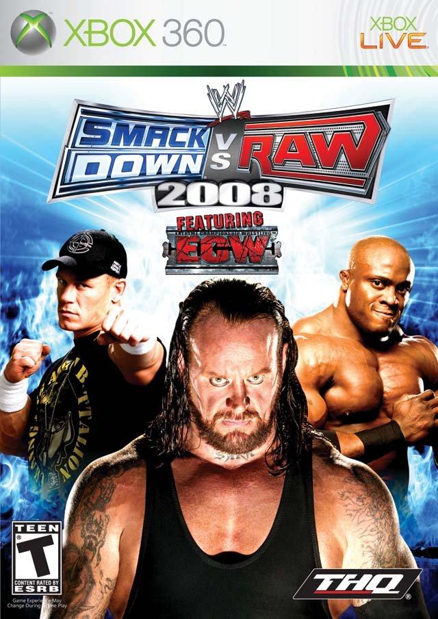 Wwe Smackdown Vs Raw 2008 Xbox 360 Gamestop