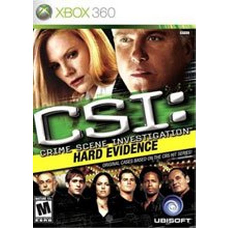 CSI Hard Evidence - Xbox 360