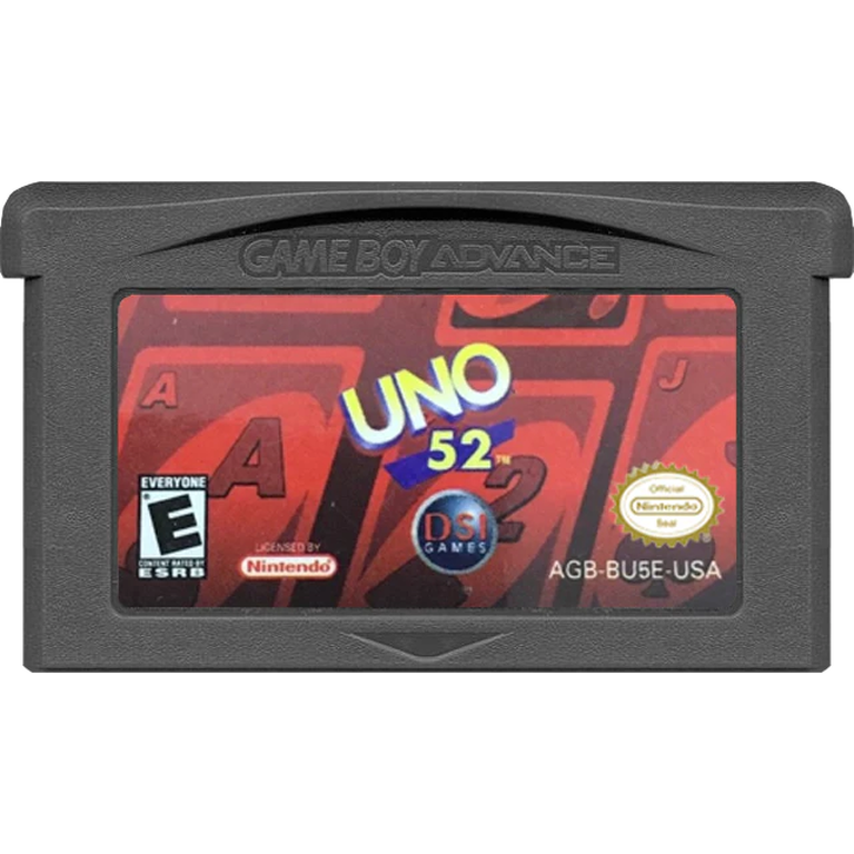 Uno 52 - Game Boy Advance