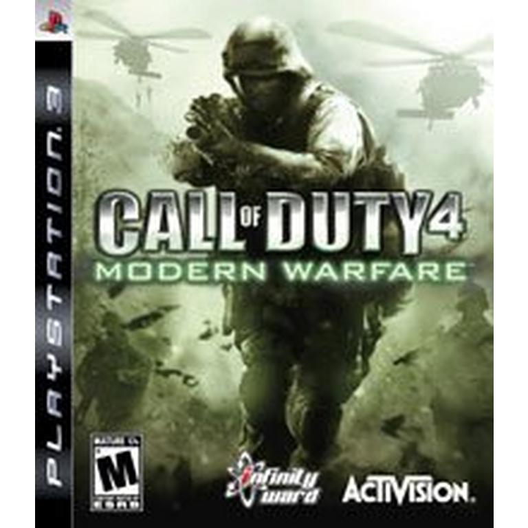 How much is call of duty modern warfare for ps3 Call Of Duty 4 Modern Warfare Playstation 3 Gamestop